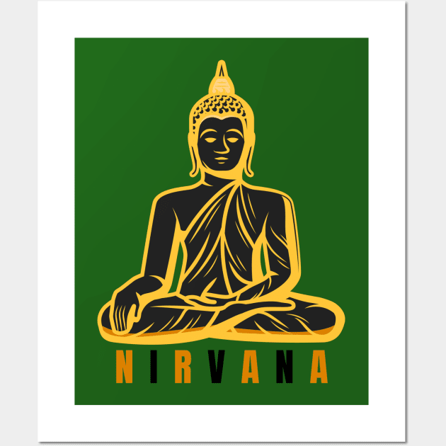 Nirvana Design Wall Art by PatBelDesign